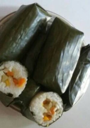 Foto resep Lontong Isi sayuran