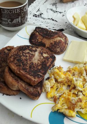 Una foto de Tostadas francesas