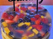 A picture of cherry liqueur