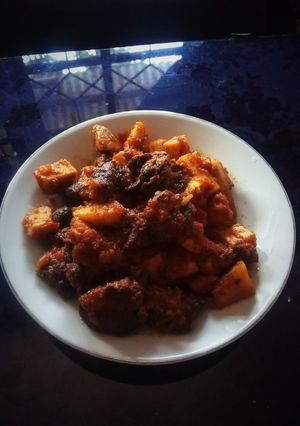 Foto resep Balado Mantang hati ayam