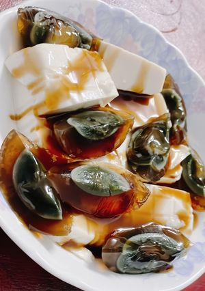涼拌中華松花豆腐 的食譜成品照片