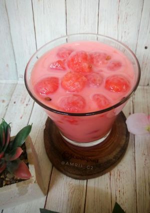 Foto resep Semangka Susu