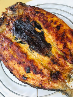 A picture of Shallow Fried Turmeric Milkfish in EVOO | Boneless Bangus Fish.