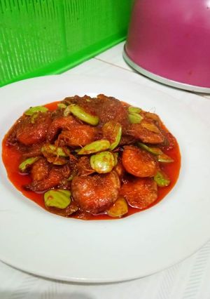 Foto resep Balado Udang Pete