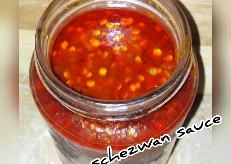 Recipe of Any-night-of-the-week Chinese schezwan sauce
