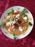 Tejfölös zöldséges Gomba leves tárkonyos vegetafűszernövényes (alapléből készítve)