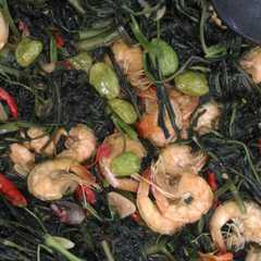 A picture of Ca kangkung udang pete simple.
