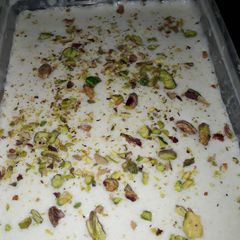 A picture of Mava malai pistachio ice-cream.