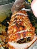 Entrecosto (Costela) de Porco no forno