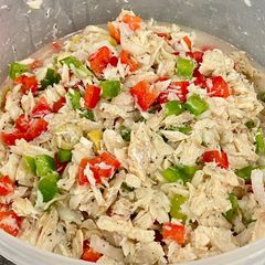 A picture of Cod Fish Salad.