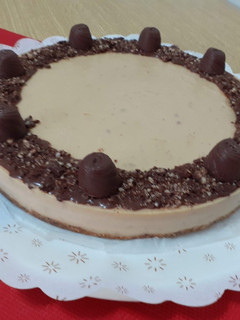 Una foto de Tarta de turrón
