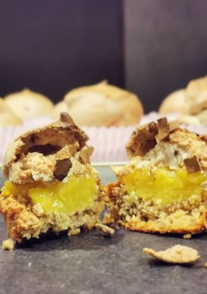 Une photo de Muffins facon tarte au citron meringuée