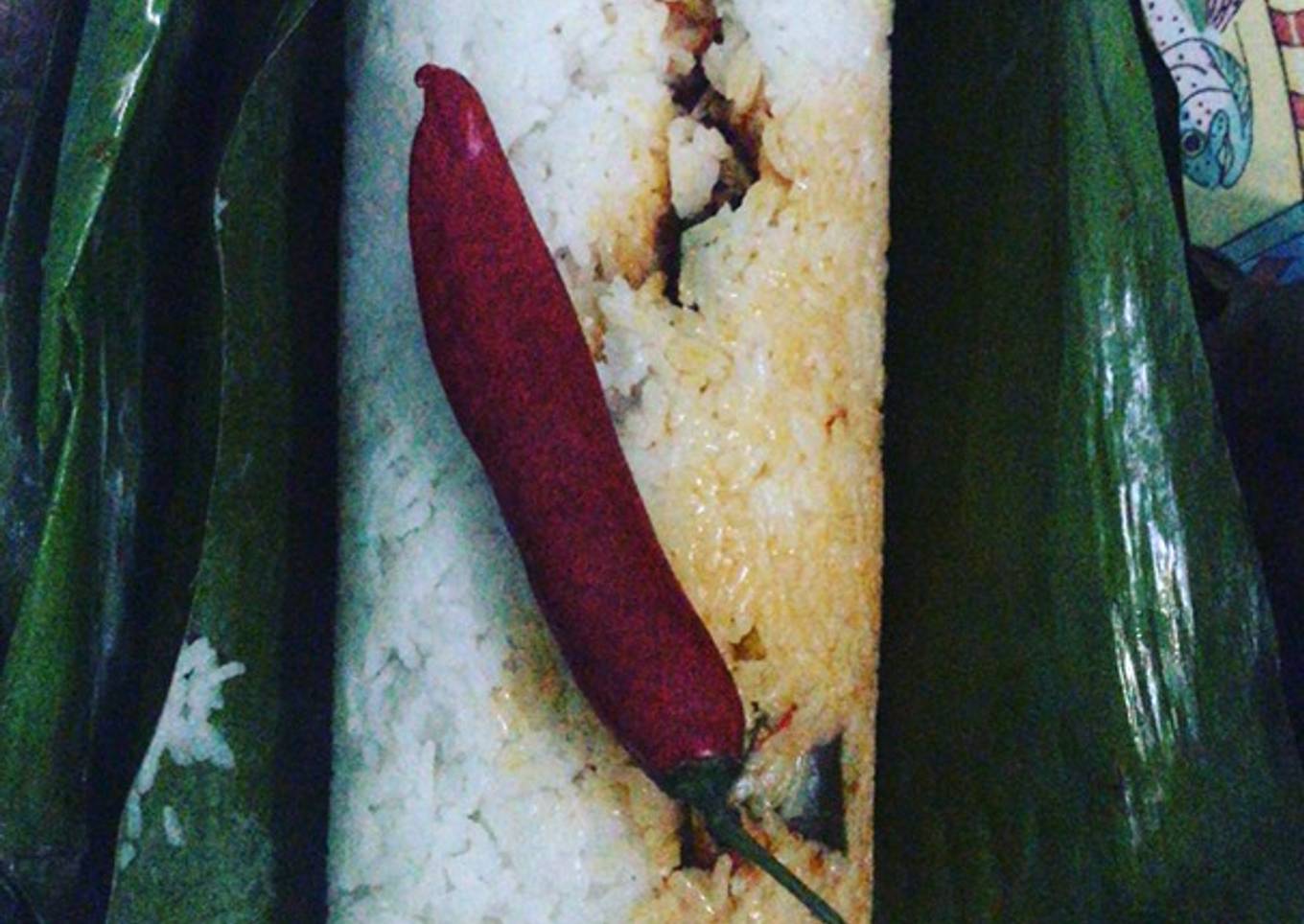 Nasi bakar Riska