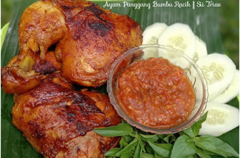 Cara Memasak Ayam Panggang Teflon Bumbu Racik Praktis