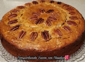 Una foto de Pan de plátano con nuez🍌🌺