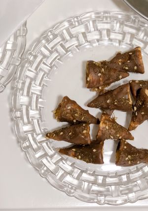 صورة لوصفة بيوقلز بالشوكولاته والزعتر