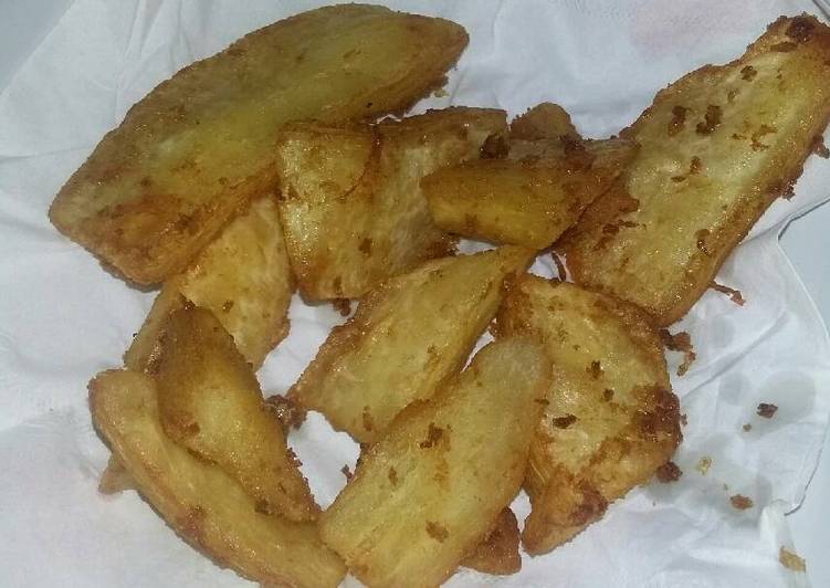 Resep Ubi goreng nyami Anti Gagal