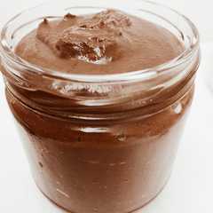 Una foto de Nutella vegana