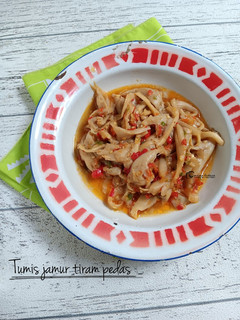 Foto resep Tumis jamur tiram pedas