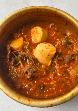 Foto resep Kimchi Jjigae Korea