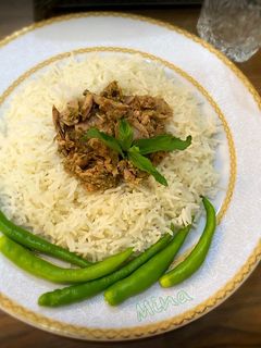 عکسی از دستور تن ماهی با کته