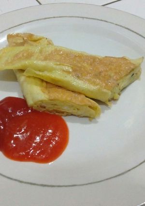 Foto resep Omelette Roll DEBM