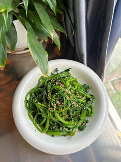 Hình của món Cải Xoong Trộn Hàn Quốc.