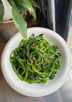 Hình của món Cải Xoong Trộn Hàn Quốc.