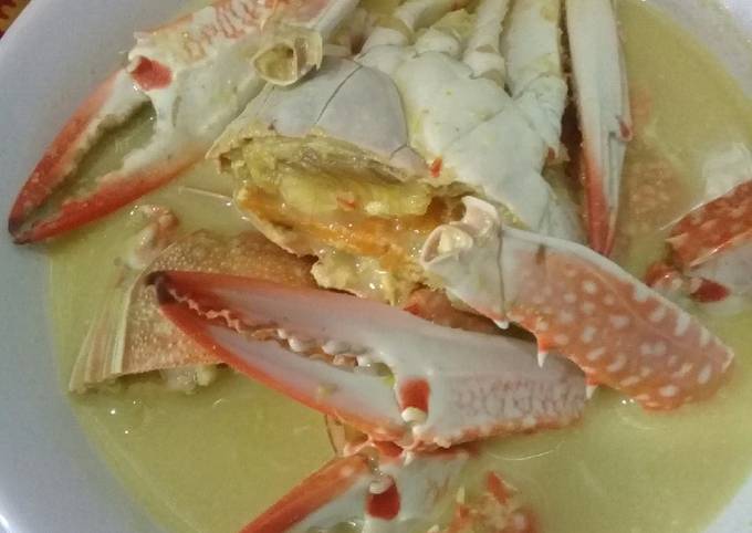 Resep Kepiting masak santan Anti Gagal