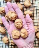 Galletas de mantequilla de maní 🥜 keto, low-carb, sin gluten, veganas 🥥 2 ingredientes 🥜