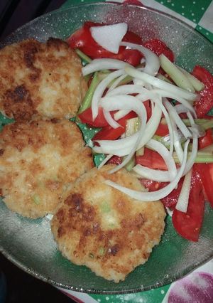 Una foto de Hamburguesa de arroz