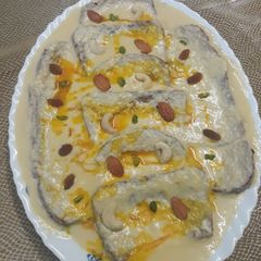 A picture of Kesari Shahi Tukda.