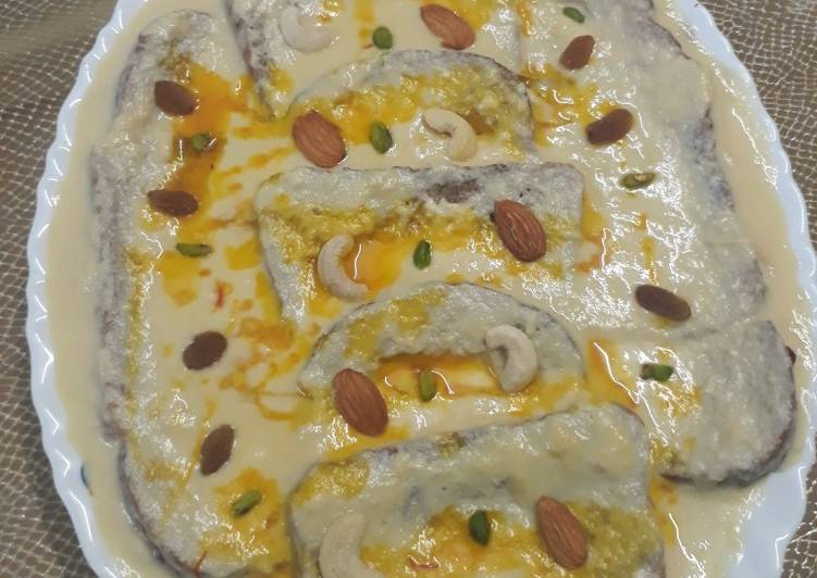 Step-by-Step Guide to Make Quick Kesari Shahi Tukda