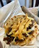Vegan Souvlaki with Homemade Mushroom Gyro and Homemade Tzatziki