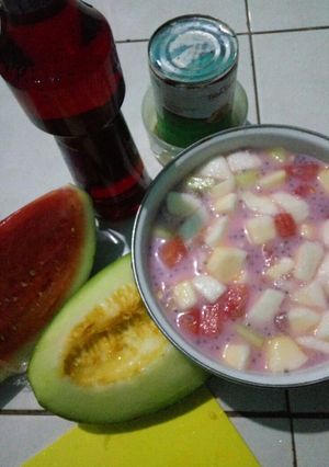 Foto resep Es buah wahh.