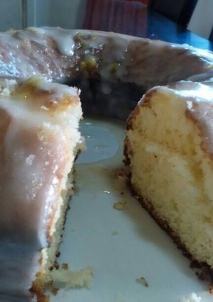 Una foto de Budín de limón