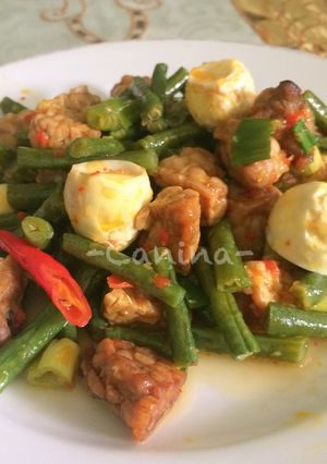 Foto resep Tumis Kacang Panjang