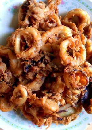 Foto resep Cumi gorpung (goreng tepung)