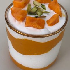 Mango mousse A picture of Mango mousse.
