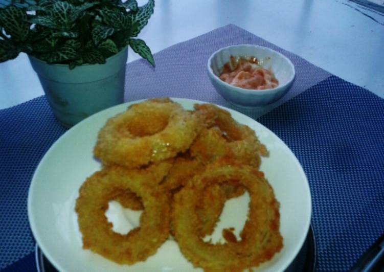 Onion Ring +spicy mayonis