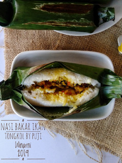 Foto resep Nasi bakar ikan tongkol