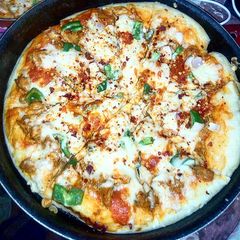 A picture of Malai Boti Pizza.