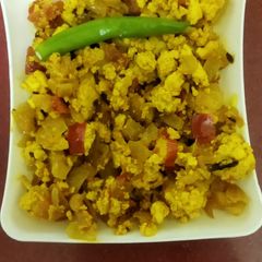 Paneer bhurji A picture of Paneer bhurji.