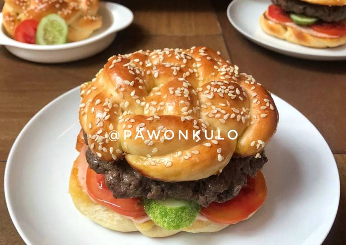 Challah Beef Burger