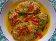 Gambar ikan bumbu kuning santan