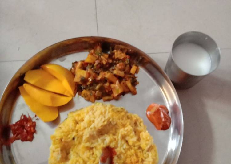 Step-by-Step Guide to Prepare Speedy Lunch Thali
