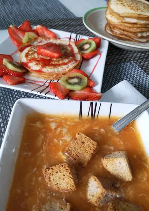 Tojásleves gluténmentesen recept fotója