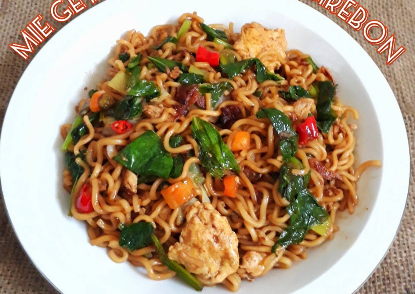 Mie Get Khas Cirebon versi Goreng