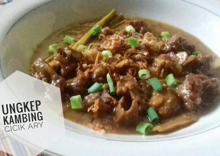 Ungkep daging kambing bumbu iris #kitaberbagi