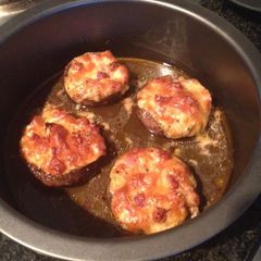A picture of Cheesy Pancetta Mushroom.